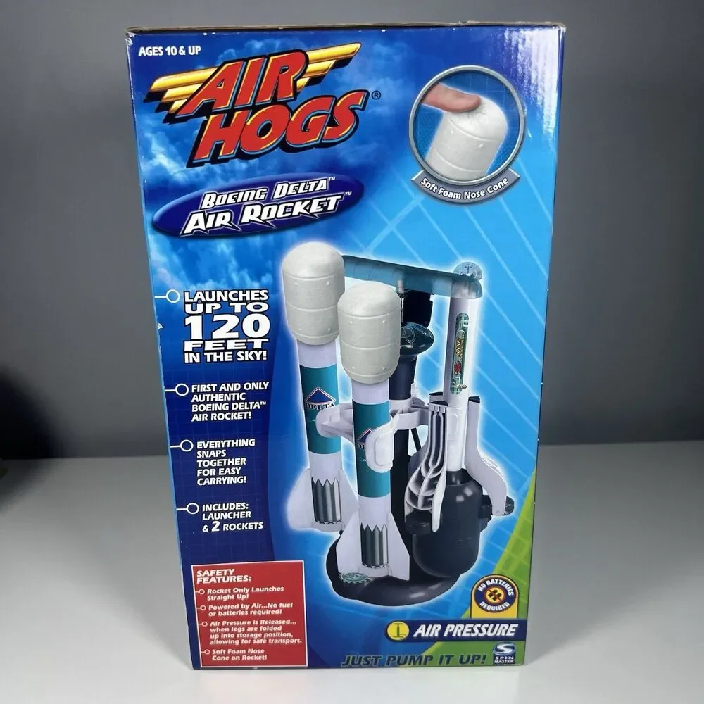VTG Air Hogs Spin Master Counterstrike Air Rocket Launcher 2003 NEW